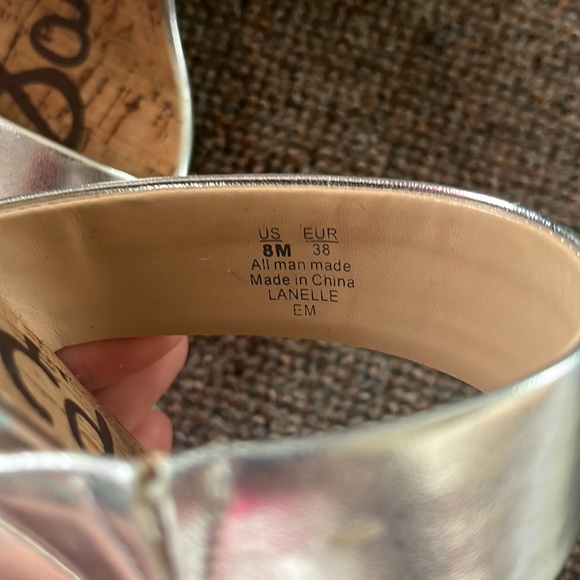 Sam Edelman silver sandals - Picture 4 of 8